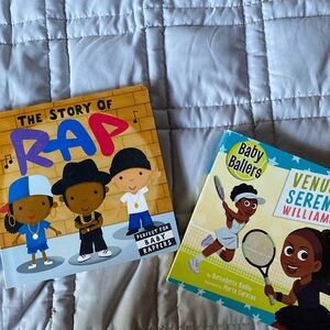 ⭐️5/$15 🆕SILVER DOLPHIN BOOKS: (2) Venus and Serena Williams & The Story of Rap